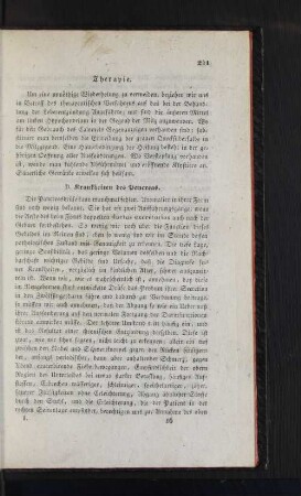 D. Krankheiten des Pancreas.