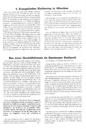 Bau eines Geschäftshauses im Hamburger Stadtpark
