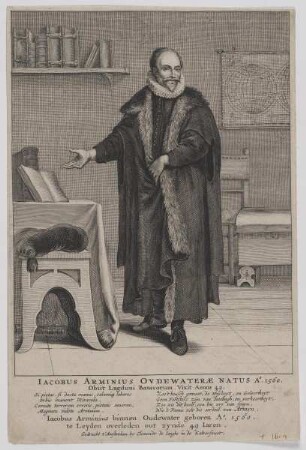 Bildnis des Jacobus Arminius