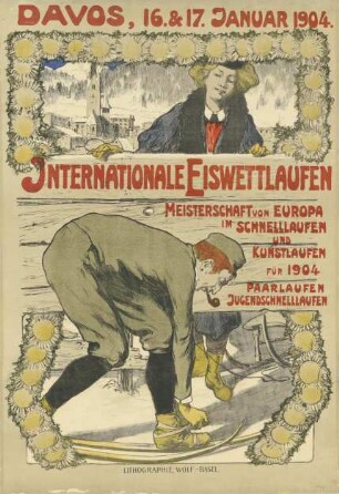 Internationale Eiswettlaufen Meisterschaft von Europa
