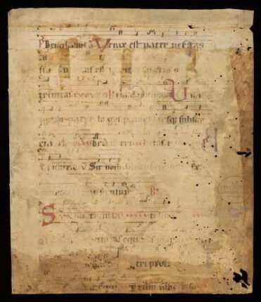 Antiphonale (Fragment)