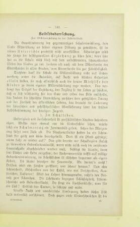 Selbstbeherrschung