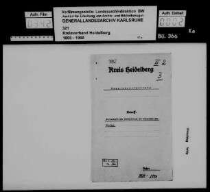 Datenerhebung zu den wirtschaftlichen Verhältnissen der Kreisgemeinden