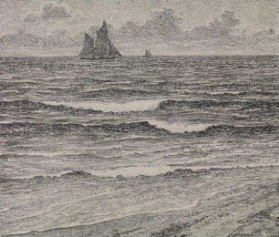 Zwei Segelschiffe auf der Ostsee