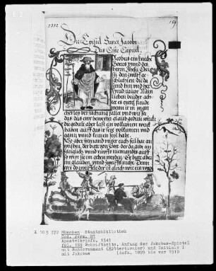 Apostelbriefe in der Verdeutschung Martin Luthers — ---, Folio 189recto