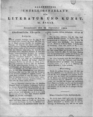 1802-09-18 : 22. Stück