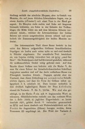 Aegyptisch-aramäische Inschriften