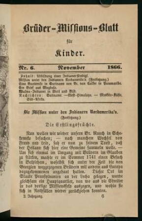 121-144, November 1866 (Nr. 6)