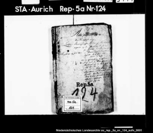 Vormundschaft über die Kinder des verstorbenen Kriegsrats Lantzius-Beninga zu Stickelkamp