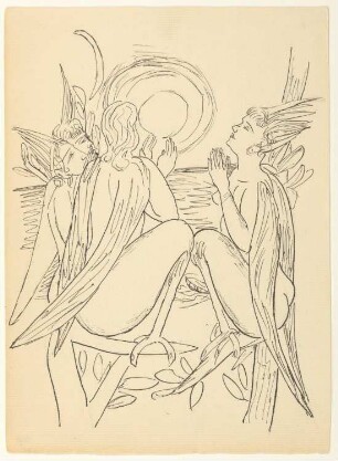 Klassische Walpurgisnacht. 2. Akt: Sirenen: Wir sind gewohnt, / Wo es auch thront, / In Sonn’ und Mond / Hinzubeten; es lohnt.