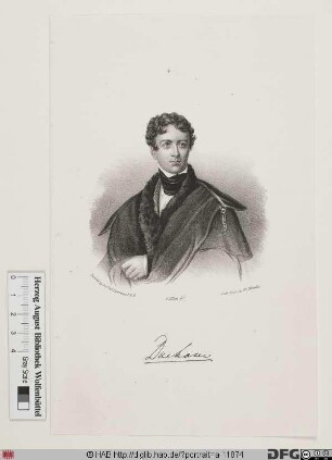 Bildnis John George Lambton (1833 1. Earl of Durham u. Viscount L.)
