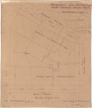 Billing, Hermann; Karlsruhe (Baden-Württemberg), Kolpingplatz; Kolpingplatz (früher Karlsplatz) - Lageplan
