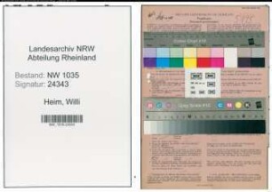 Entnazifizierung Willi Heim , geb. 28.04.1912 ()