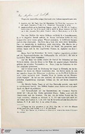 Zwei Amphoren mit Inschriften