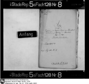 Bestallung des Gottfried Seiffert von Sternthal zum Amtmann in Osterholz und Lilienthal