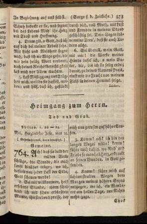 Heimgang zum Herrn
