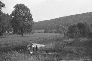 Nieder Pappenheim: Altmühl mit Blick nach Pappenheim