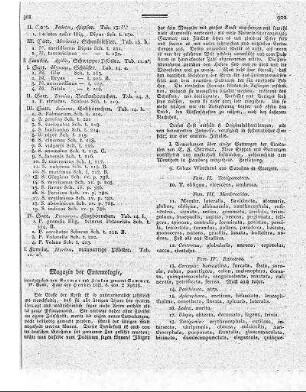 Magazin der Entomologie : IV. Bd. - Halle : Hendel, 1821. 460 Seiten. 2 Kupfertafeln