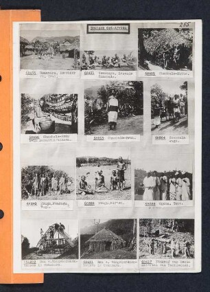 Albumblatt 34 mit Angebotsserie "Deutsch-Ost-Afrika"