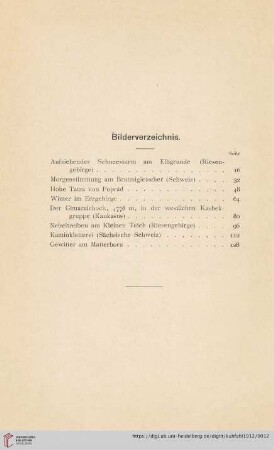 Bilderverzeichnis