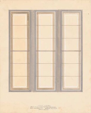 Reichsluftfahrtministerium, Berlin: Saalbau, Fenster: Ansicht