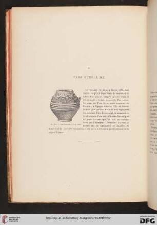 III: Vase funéraire
