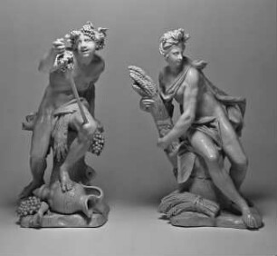 Bacchus und Ceres (Herbst und Sommer)