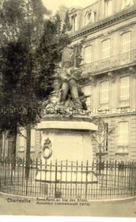 Das Kriegerdenkmal von 1870 in Charleville