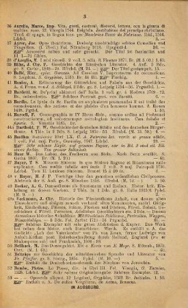 Antiquarische Blätter von Fidelis Butsch Sohn (Arnold Kuczyński), Augsburg. 41. 1884, Mai