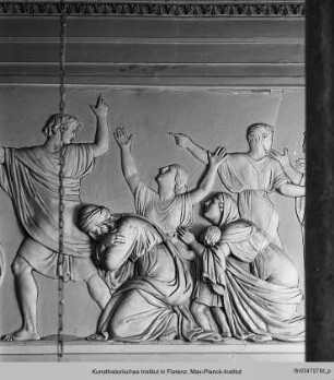 Stuckfries : Triumphzug der Judith