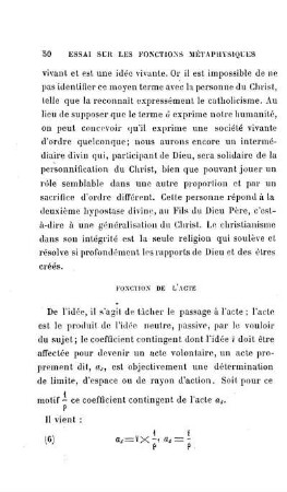 Fonction de l'acte.
