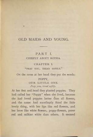 Old maids and young, 1