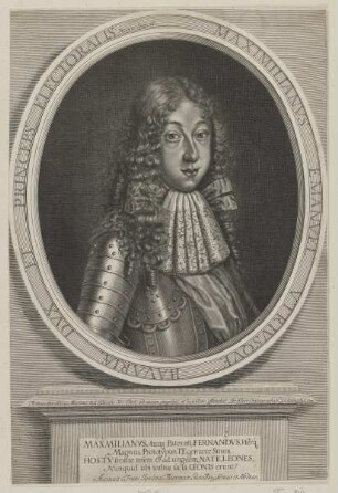 Bildnis des Maximilianvs Emanvel II., König von Bayern