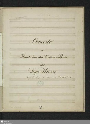 Concertos - Mus.2477-O-3 : fl, strings, bc - b; GroF , 277