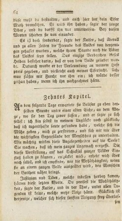 Zehntes Kapitel.