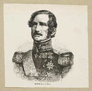 Bildnis von Christian de Meza (1792-1865)