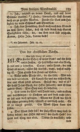 Von der christlichen Kirche. - Vom ewigen Leben.
