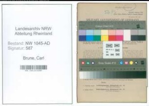 Entnazifizierung Carl Brune , geb. 12.03.1903 (Bankbeamter)