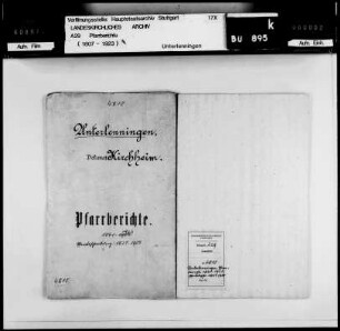 Unterlenningen: Pfarrberichte