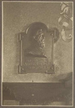 Gedächtnistafel in der Kaiser-Friedrich-Gedächtniskirche in Altheide