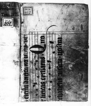 Historiarum profanarum tomi III - BSB Clm 857