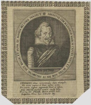 Bildnis des Ernestvs Com. Mansfeld