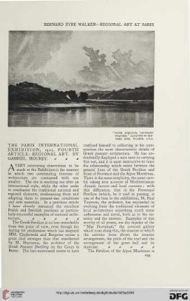 90: The Paris International Exhibition, 1925, [4] : Regional art