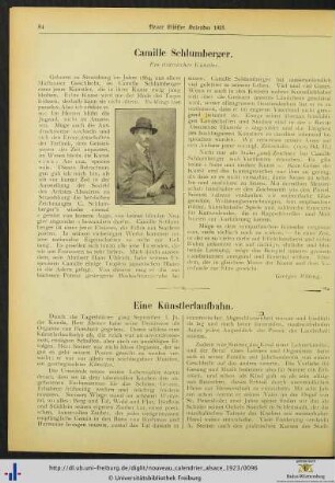 Camille Schlumberger.
