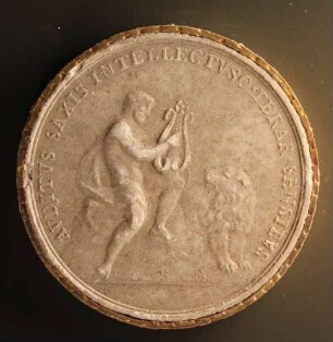 Orpheus, die Lyra spielend (Revers)
