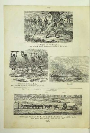 Afrikanische Reisewagen des Dr. G. Fritsch (daneben sein photographisches Zelt)