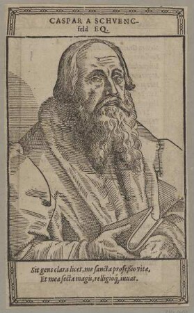 Bildnis des Caspar a Schvencfeld