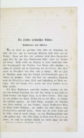 Die ältesten heidnischen Völker