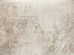 Antiker Triumphzug