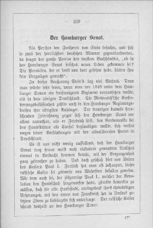 Der Hamburger Senat.
